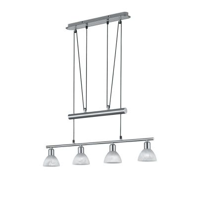 Lampada a sospensione moderna in nichel, Gustav