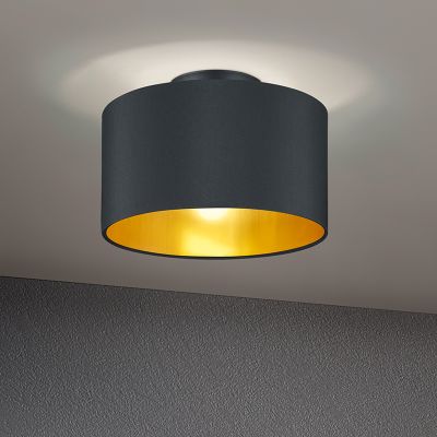 Plafoniera moderna nera, Jeany