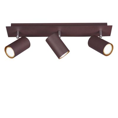 Faretto da soffitto moderno color ruggine, Kaso