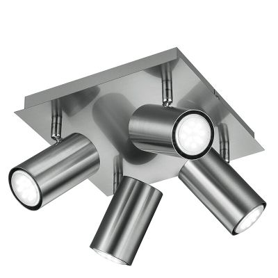 Faretto da soffitto moderno in nichel, Kaso
