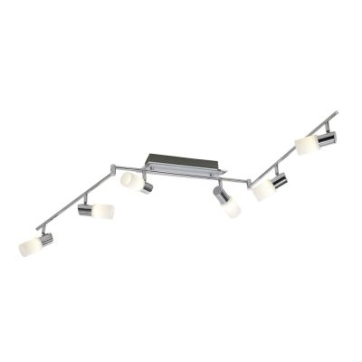 Faretto da soffitto grigio in vetro, Morely, 4,5W, 3000K LED