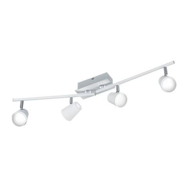 Faretto da soffitto bianco in vetro, Laysha, 6W, 3000K LED