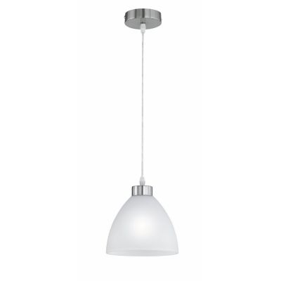 Lampada a sospensione in nichel in vetro, Babette
