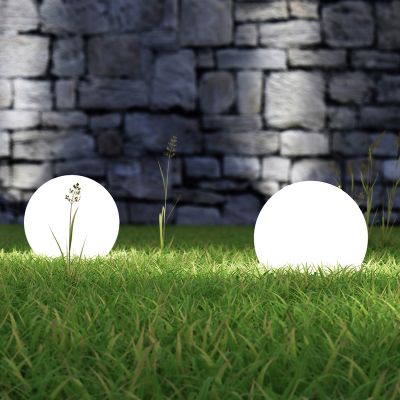 Faretto da giardino bianco in plastica, Ytske, IP44
