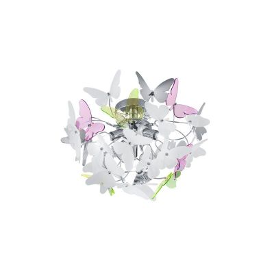 Lampada da soffitto per bambini design cromata, Gedser