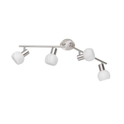 Faretto da soffitto moderno in nichel, Benita