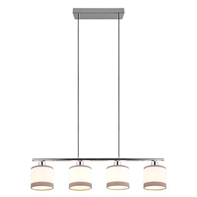 Lampada a sospensione moderna bianca, Denley