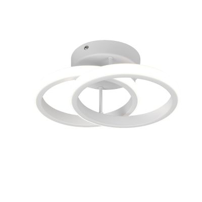 Lampada da soffitto design bianca, Yasser, 7W, 4000K LED