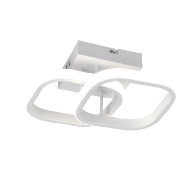 Lampada da soffitto design bianca, Yasser, 7W, 4000K LED