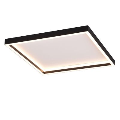 Plafoniera design nera, Gilbert, 20W, 3000K LED