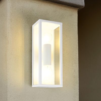 Lampada da esterno moderna bianca, Sanna, IP44
