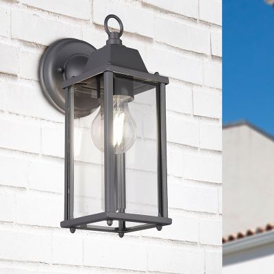 Lampada da esterno industriale antracite, Celeste, IP23