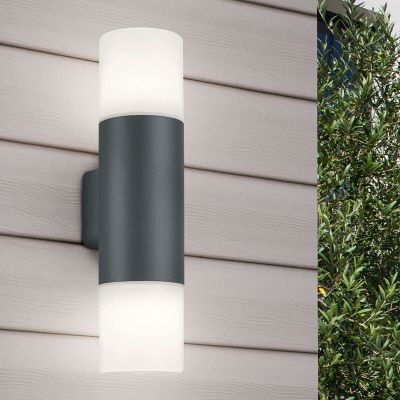 Lampada da esterno moderna antracite, Fjelso, IP44