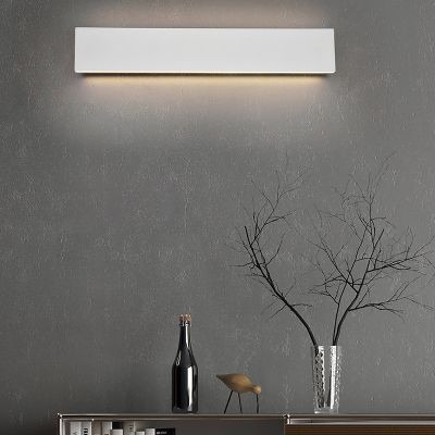 Lampada da parete up down moderna bianca, Coscon, 9W, 3000K LED