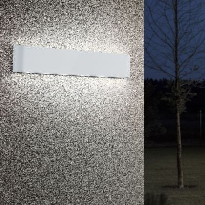 Lampada da esterno moderna bianca, Bridlington, 8W, 3000K LED, IP54
