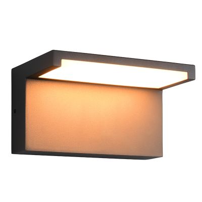 Lampada da esterno moderna antracite, Patrique, IP65