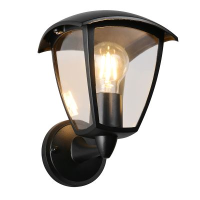 Lampada da esterno moderna nera, Samatar, IP44