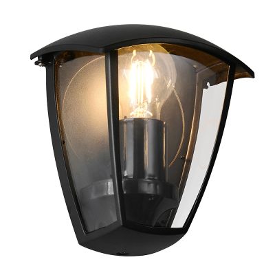 Lampada da esterno moderna nera, Samatar, IP44