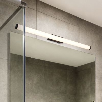 Applique per bagno moderna nera, Staby, 8,6W, 3000K LED, IP44