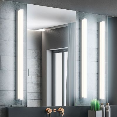 Applique per bagno moderna cromata, Celesta, 20W, 3000K LED, IP44