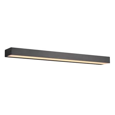 Applique per bagno moderna nera, Basma, 8W, 3000K LED, IP44