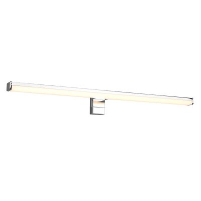 Applique da parete moderna cromata, Celal, 11,5W, 3000K LED, IP44