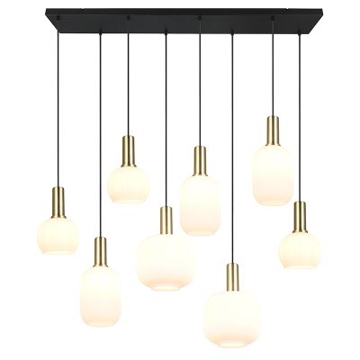 Lampada a sospensione design bianca, Nurullah