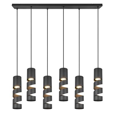 Lampada a sospensione design nera, Marouan