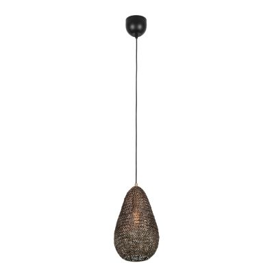 Lampada a sospensione rustica di bronzo, Mohcine