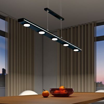 Lampada a sospensione moderna nera, Awa, 3,5W, bianco regolabile tra caldo e freddo LED