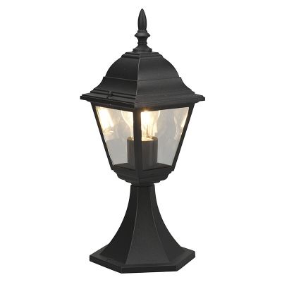 Lampada da esterno classica nera, Lavina, IP44