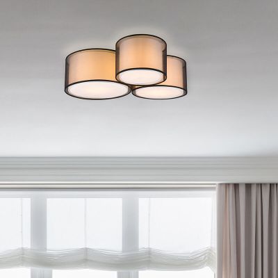 Plafoniera moderna antracite, Mirle