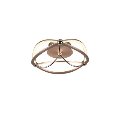 Plafoniera moderna in ottone, Remy, 20W, 3000K LED