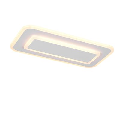 Plafoniera moderna bianca, Ulrike, dimmer in 3 fasi