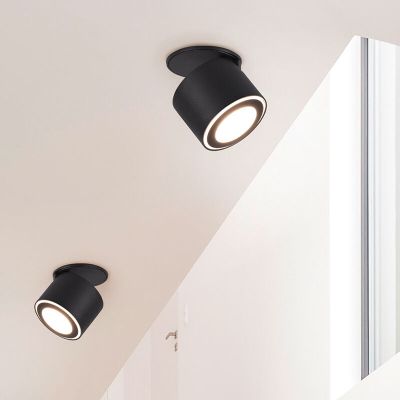 Plafoniera moderna nera, Jorno, 3,5W, 3000K LED