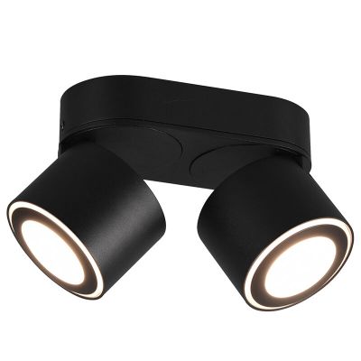 Plafoniera moderna nera, Jorno, 3,5W, 3000K LED