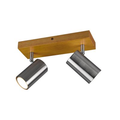 Faretto da soffitto moderno in nichel, Kaso