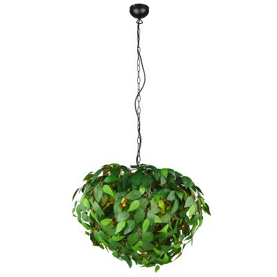 Lampada a sospensione per tavolo da pranzo design verde, Urwa