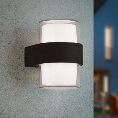 Lampada da esterno moderna antracite, Yeliz, 4,6W, 3000K LED, IP54