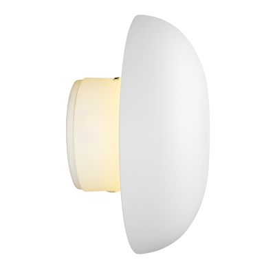 Applique ricaricabile bianca metallo, Khaoula, 1,5W, 3000K LED, dimmer in 3 fasi