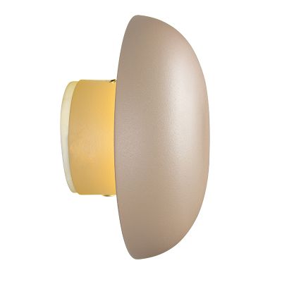 Applique ricaricabile marrone metallo, Khaoula, 1,5W, 3000K LED, dimmer in 3 fasi