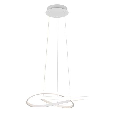 Lampada a sospensione design bianca, Rabiaa