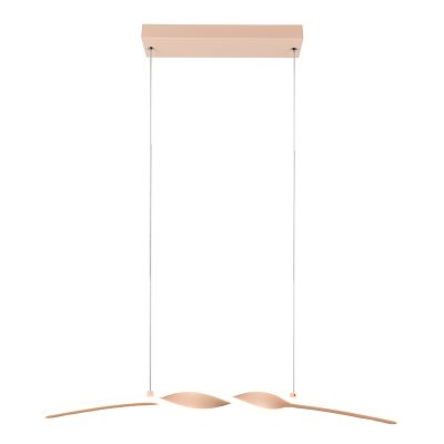 Lampada a sospensione design marrone, Quirinus, 18W, 4000K LED