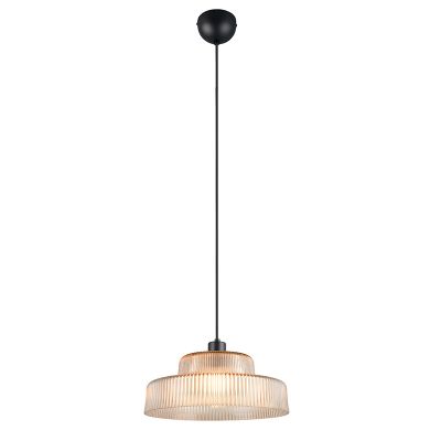 Lampada a sospensione design ambrata, Vanisha