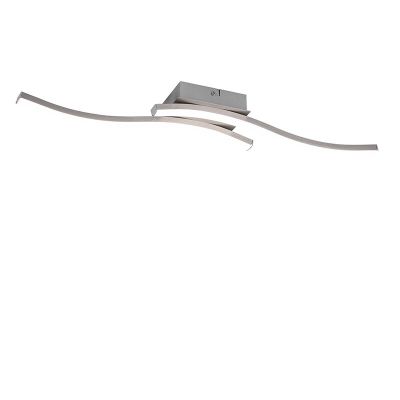 Lampada da soffitto moderna in nichel, Go, 5W, 4000K LED