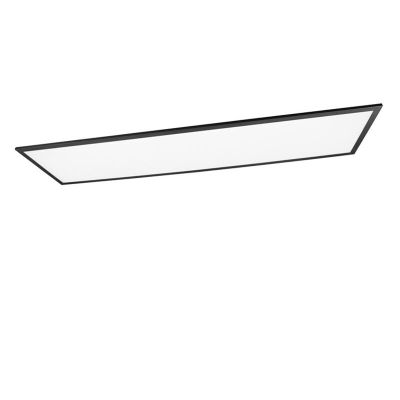 Plafoniera moderna nera, Marlise, 33,5W, bianco regolabile tra caldo e freddo LED, con telecomando