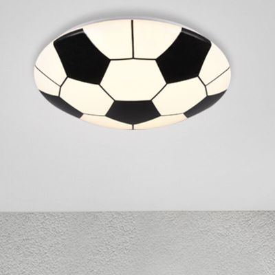 Lampada da soffitto per bambini moderna bianca, Fabiola, 12W, 3000K LED