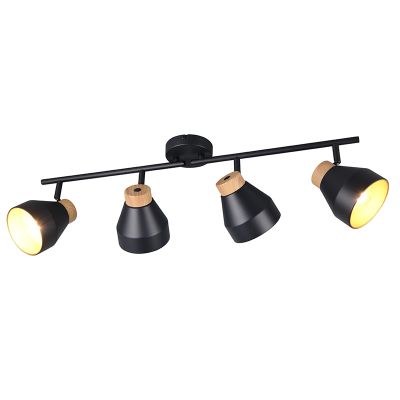 Faretto da soffitto moderno nero, Riette