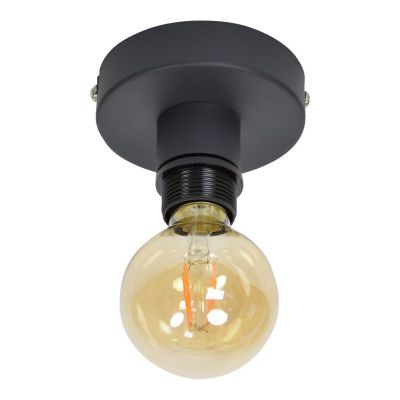 Lampada da soffitto nera industriale, Moda