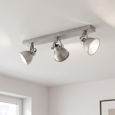 Faretto da soffitto grigio industriale, Redon